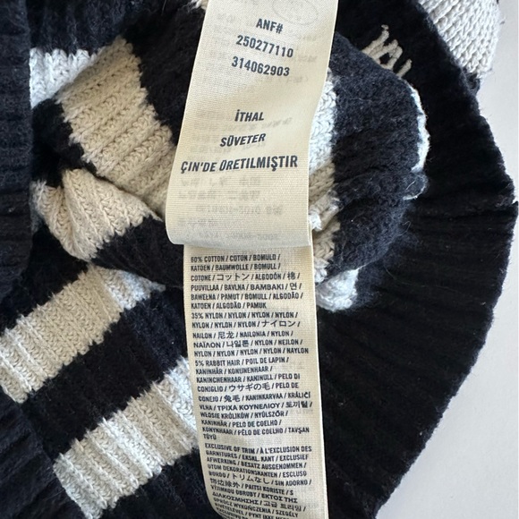 ABERCROMBIE | Kids Button Cardigan Striped Sweater - Size S - Picture 3 of 5
